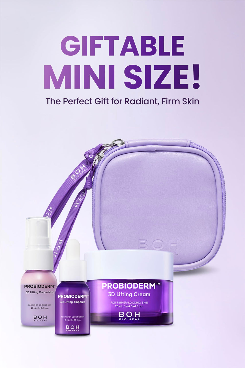 Rituel soin nuit BIOHEAL BOH Probioderm 3D Lifting compact