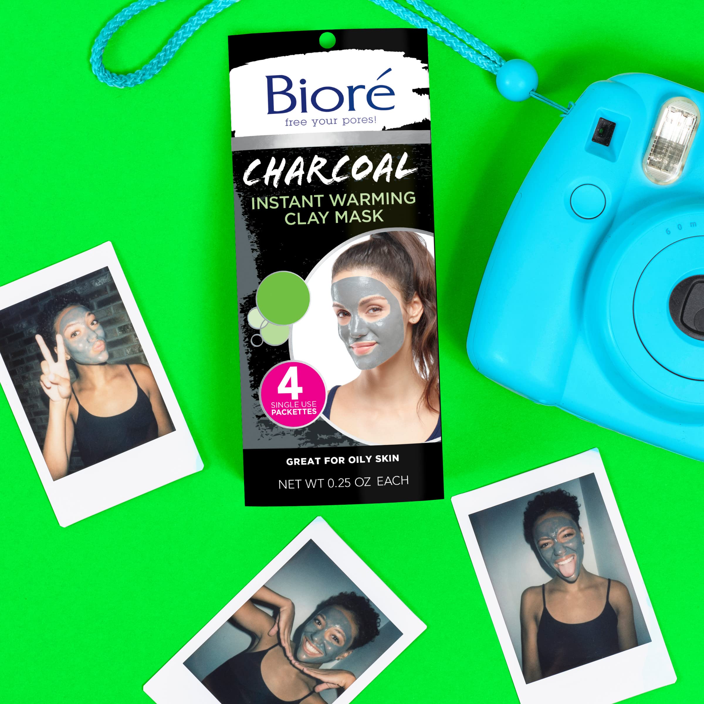 Biore Masque Detox élimination des impuretés et résidus quotidiens