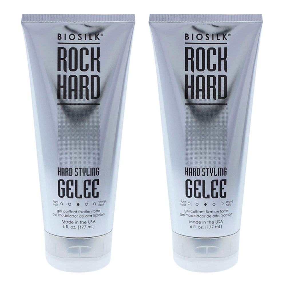 BioSilk Gel coiffant ferme, unisexe, offrant une tenue durable.