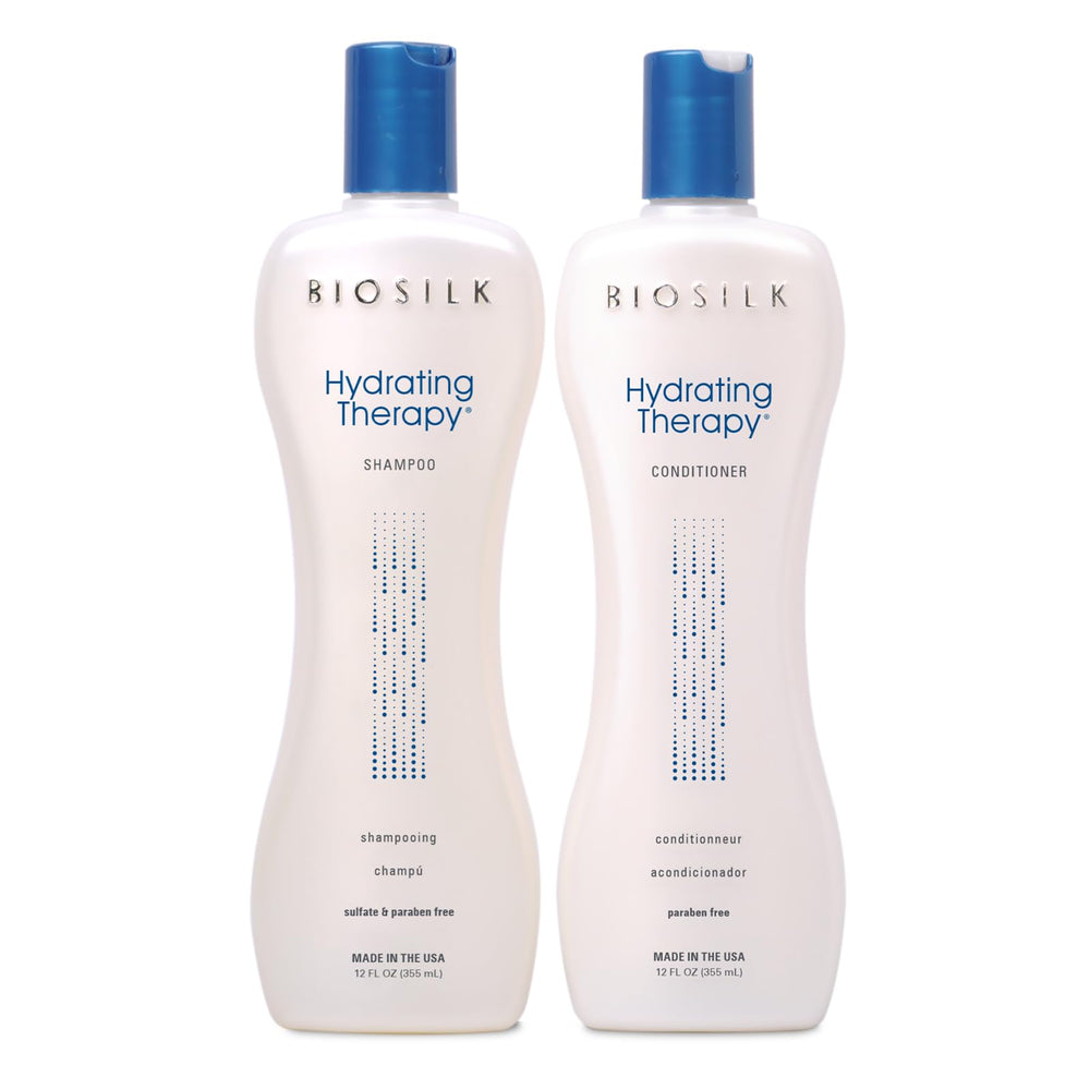 BioSilk Hydrating Therapy shampoo bottle with maracuja oil for deep moisture