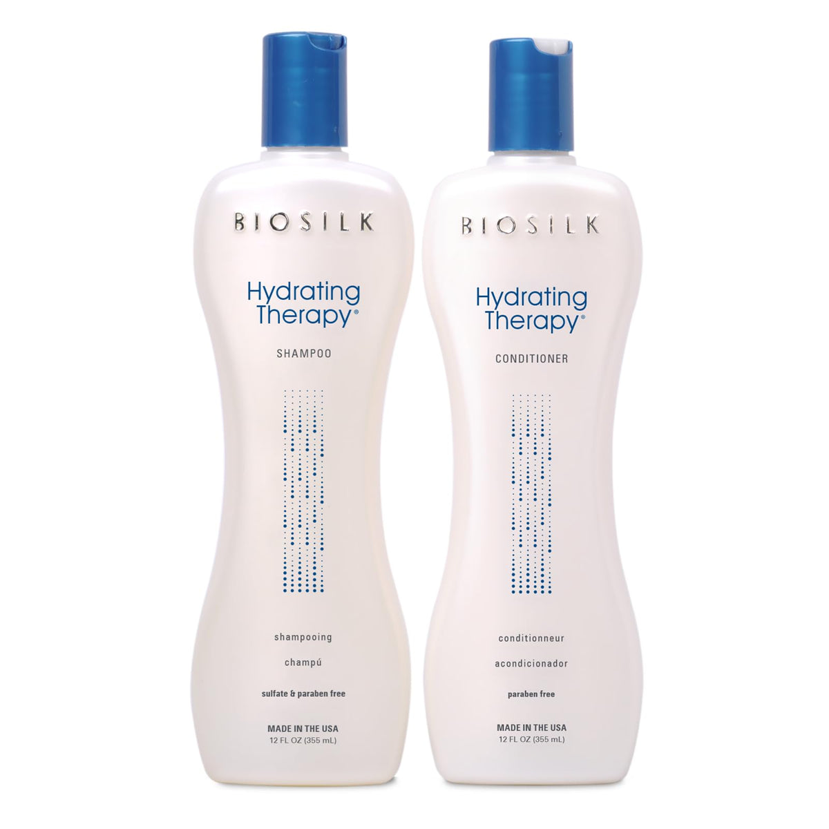 BioSilk Hydrating Therapy shampoo bottle with maracuja oil for deep moisture