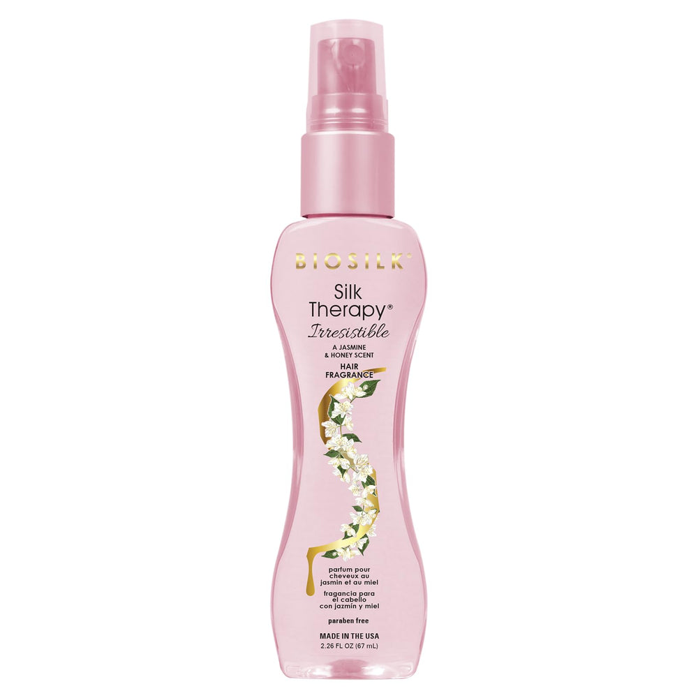 BioSilk Irresistible Silk Therapy, parfum-cheveux en flacon, pour une fragrance durable et hydratante