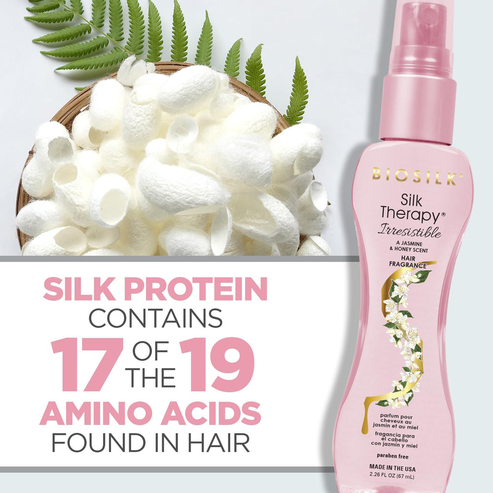 BioSilk Irresistible Silk Therapy, protection de la couleur et des facteurs environnementaux