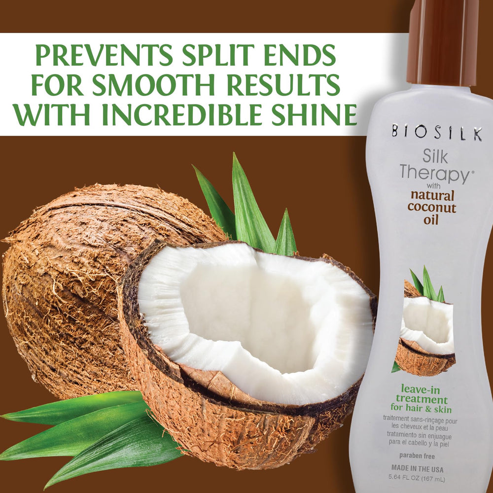 BioSilk Silk Therapy : application sur cheveux mouillés pour frisottis maîtrisés et brillance
