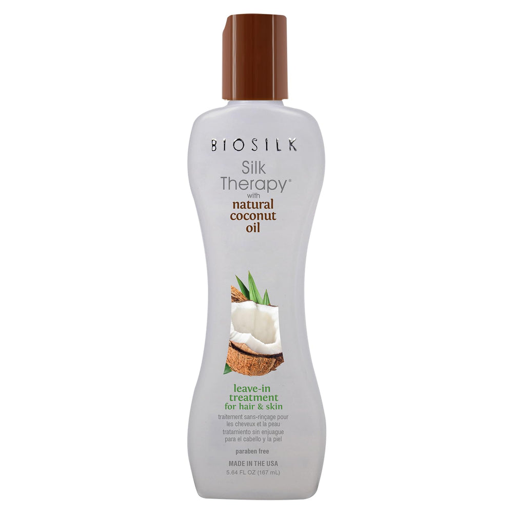 BioSilk Silk Therapy : bouteille pour cheveux, brillance et contrôle des frisottis