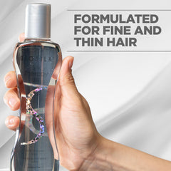 BioSilk Silk Therapy Lite: application sur cheveux pour lisser les longueurs.