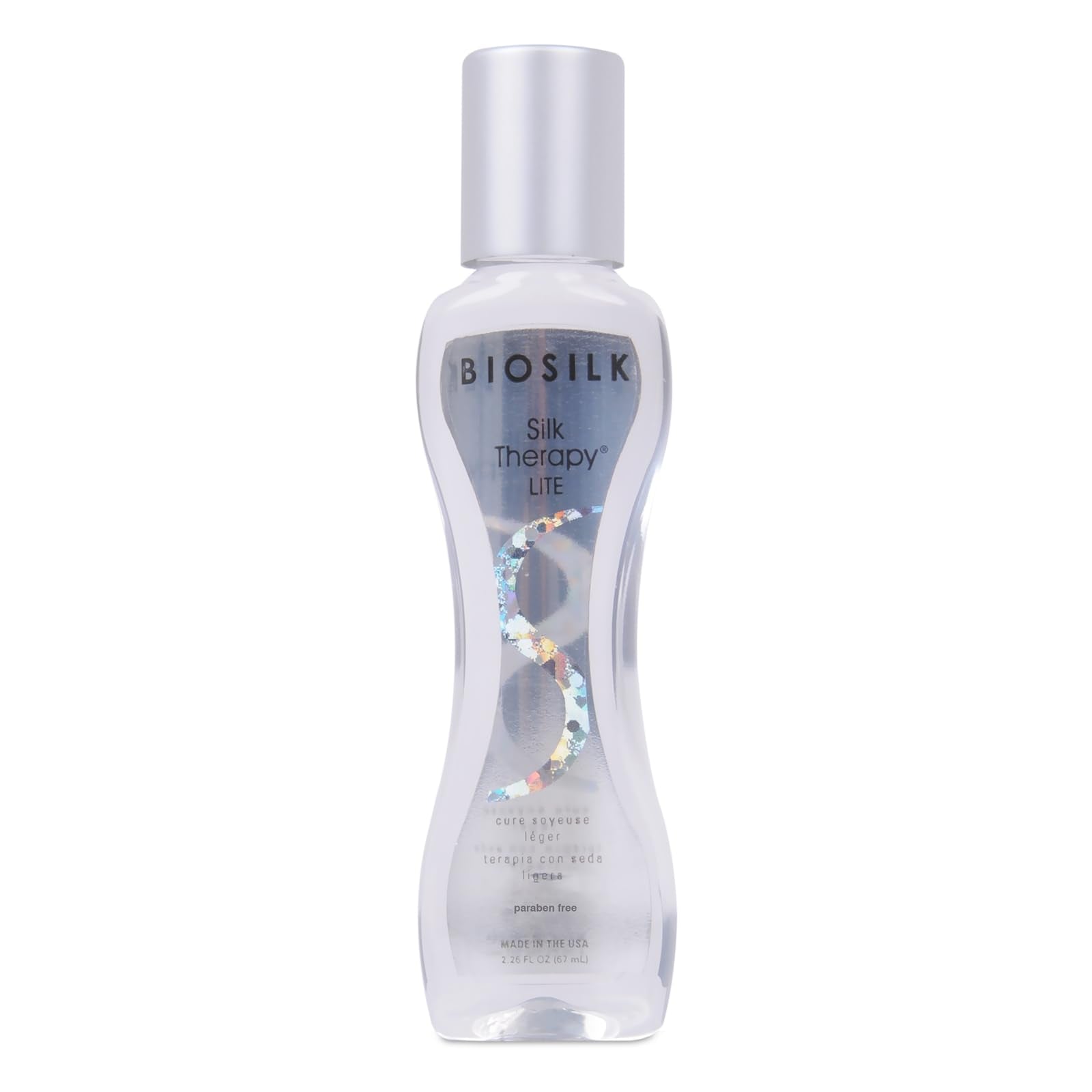 BioSilk Silk Therapy Lite: bouteille légère, soin sans gras pour cheveux fins.