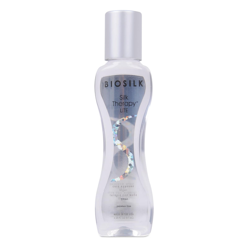 BioSilk Silk Therapy Lite: bouteille légère, soin sans gras pour cheveux fins.