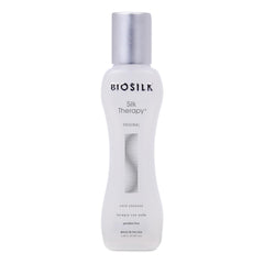 BioSilk Silk Therapy Original – bouteille, offre une réparation légère et une brillance naturelle.