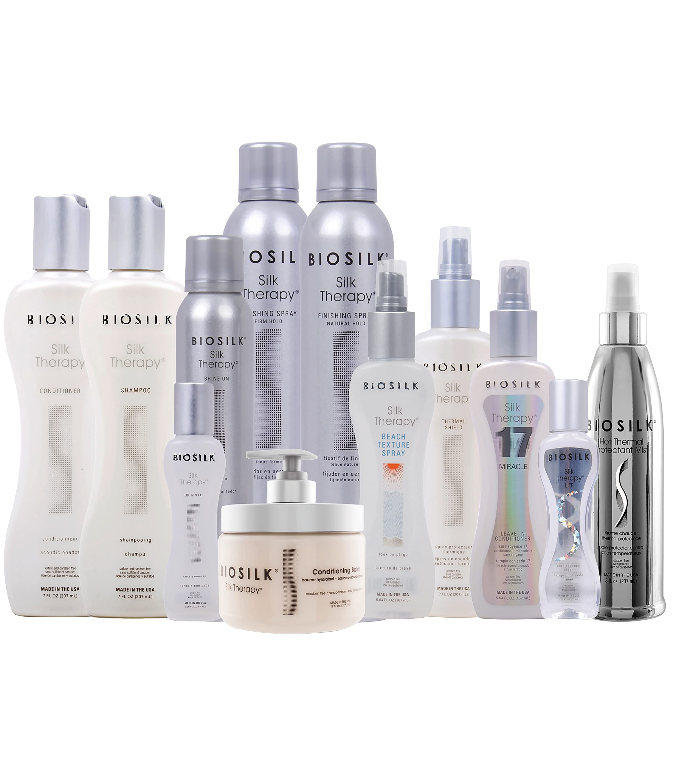 BioSilk Silk Therapy Original – cheveux après soin, éclat et douceur visibles.