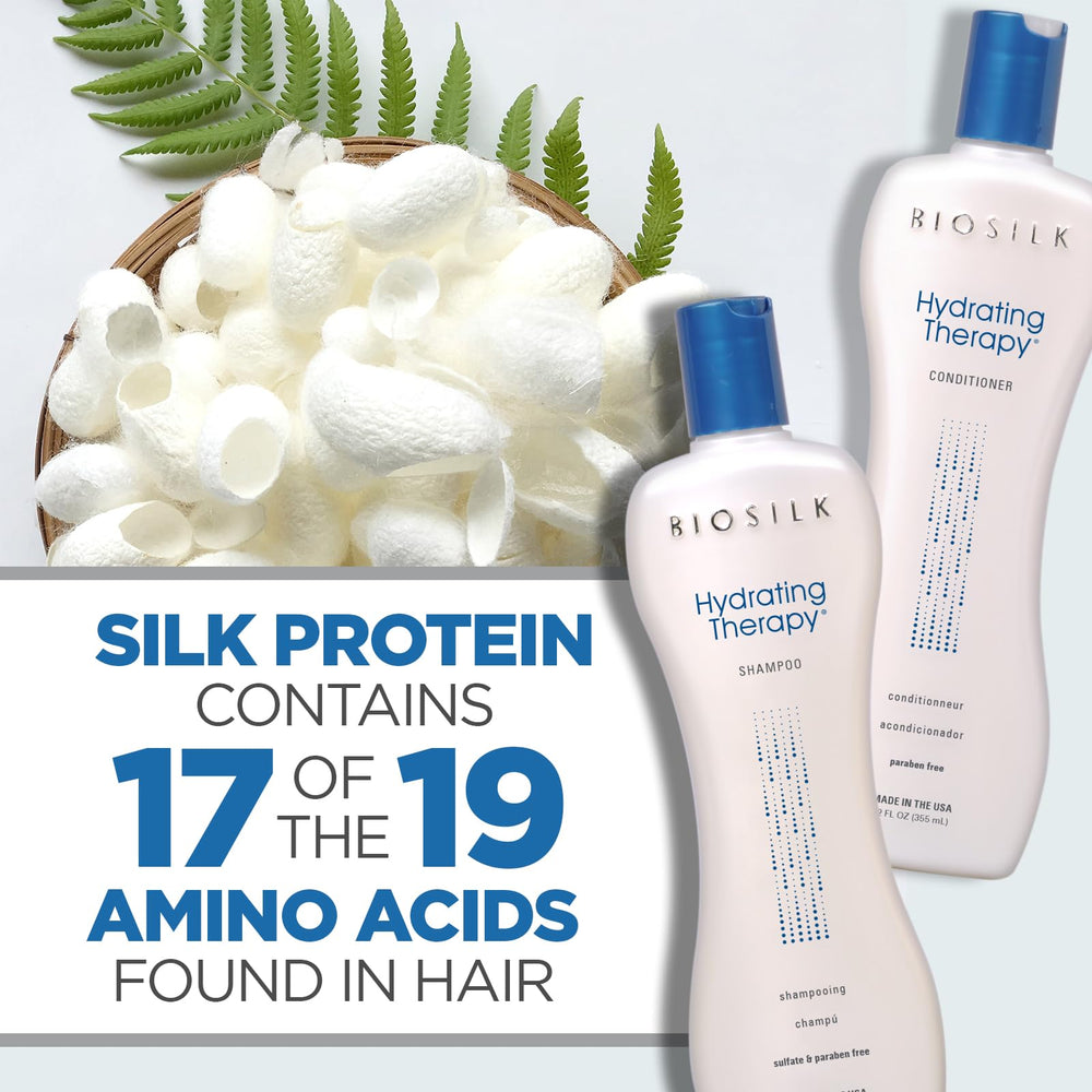 Silk Therapy close-up suggesting silky, smooth hair after treatment