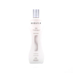 BioSilk Thérapie Soie en bouteille, douceur et brillance assurées.