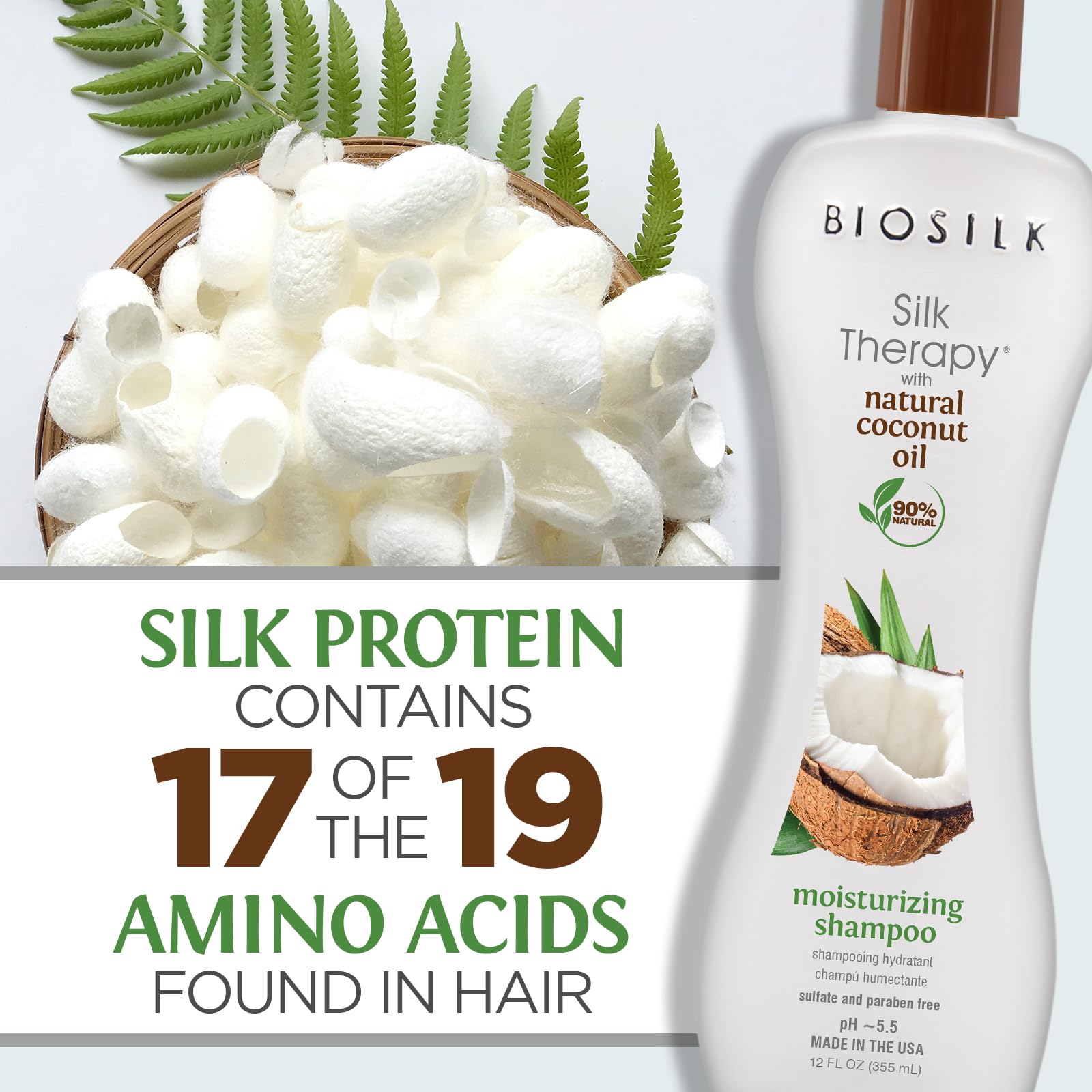 Sans sulfates ni parabènes, non testé sur animaux