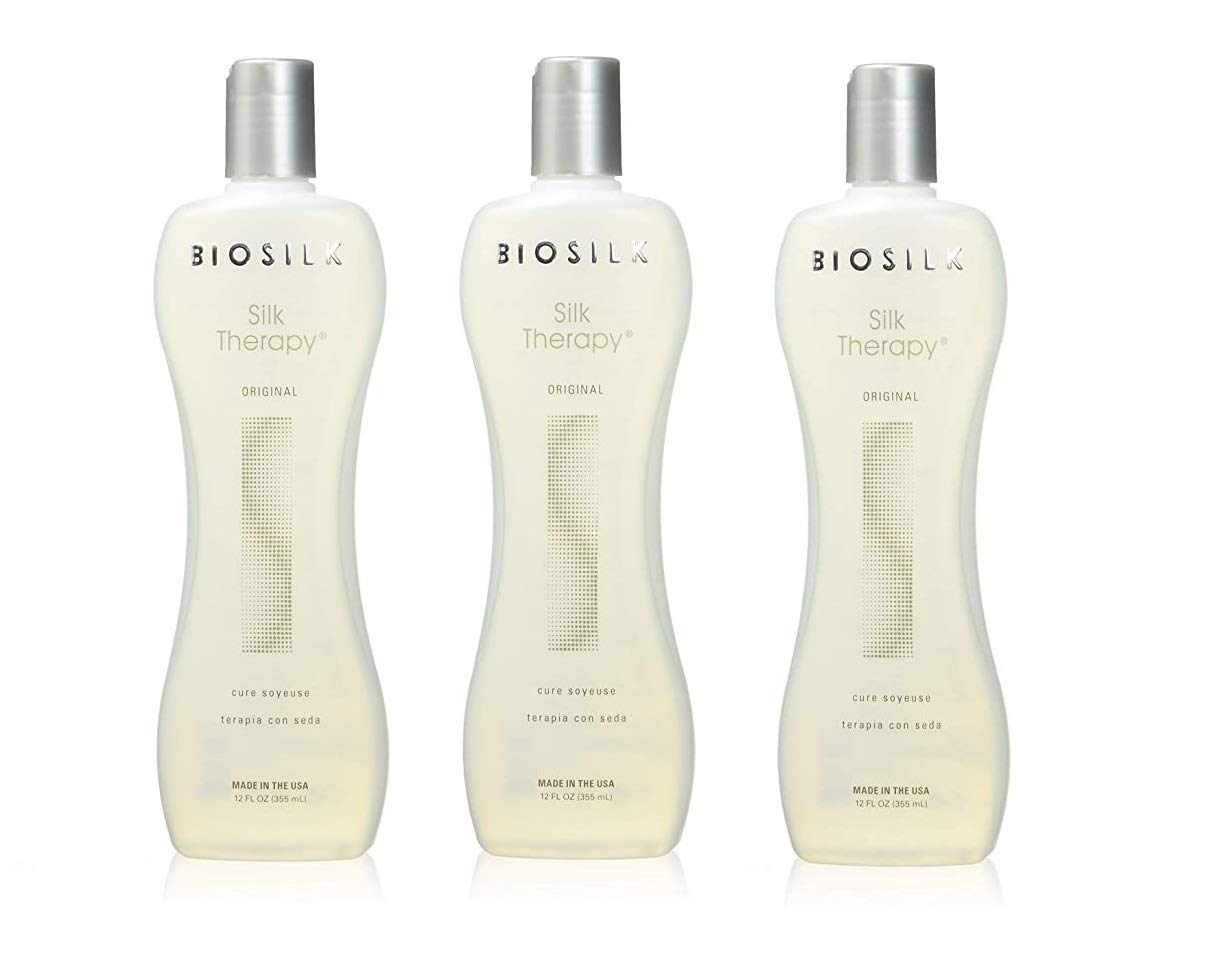 BioSilk Traitement à la Soie – bouteille 355 ml, soin capillaire nourrissant et lissant.