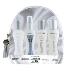 BioSilk Silk Therapy Original, flacon, brillance et douceur pour cheveux.
