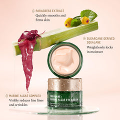 BIOSSANCE crème yeux, extrait paracress pour un effet tonifiant