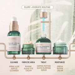 BIOSSANCE serum-peptide-cuivre-plumping-rapide repulpe les contours et raffermit légèrement.