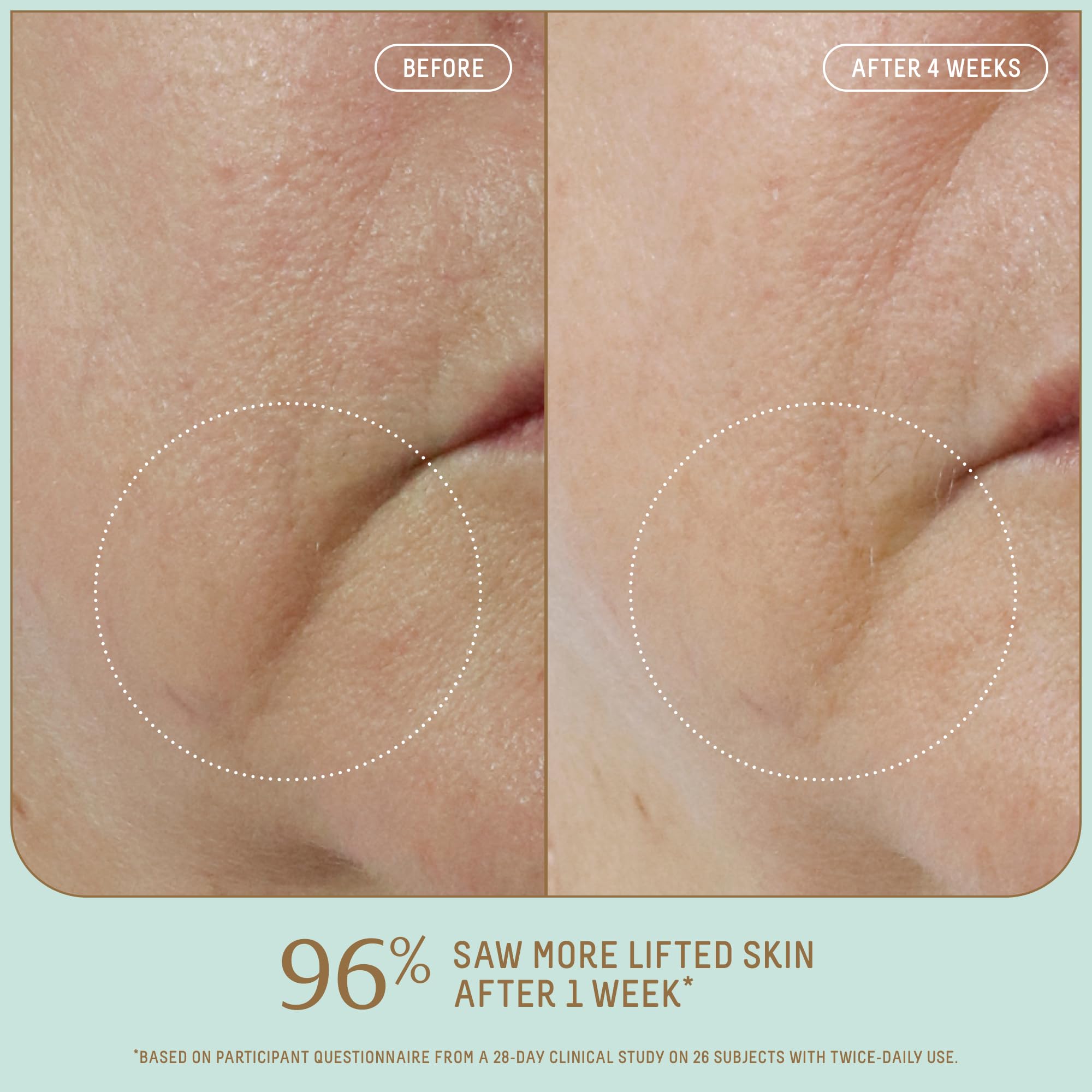 Biossance Squalane + Firm & Lift, compte-gouttes, application précise pour nourrir la peau.