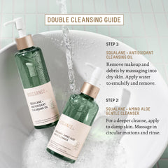 BIOSSANCE Squalane + Amino Aloe – aloe vera apaisante pour une peau rééquilibrée et confortable.