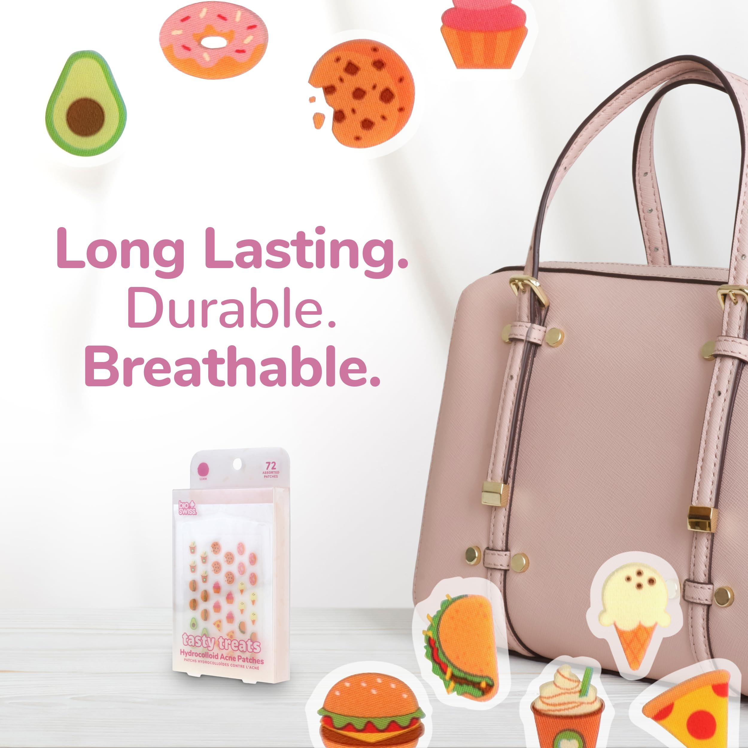 Patch BioSwiss Délices petit-gâteau : prise en place rapide, confort quotidien.