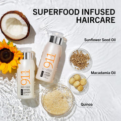 Biotop Professional 911 Quinoa Shampoo cheveux nourris et plus souples.