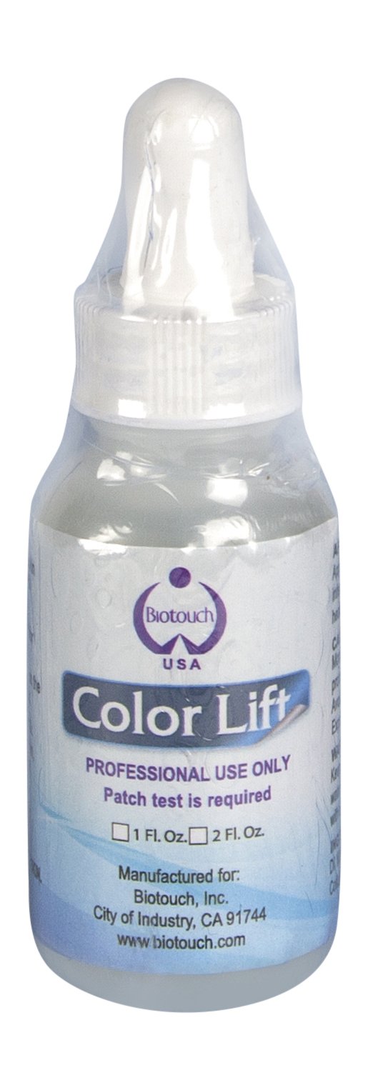 Biotouch COLOR LIFT démêlant pigment, utile pour corriger retouches microblading en toute sécurité.