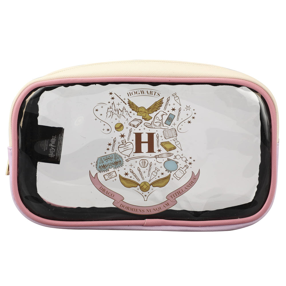 Bioworld Harry Potter – petit sac voyage en forme d’enveloppe avec sceau Hogwarts.