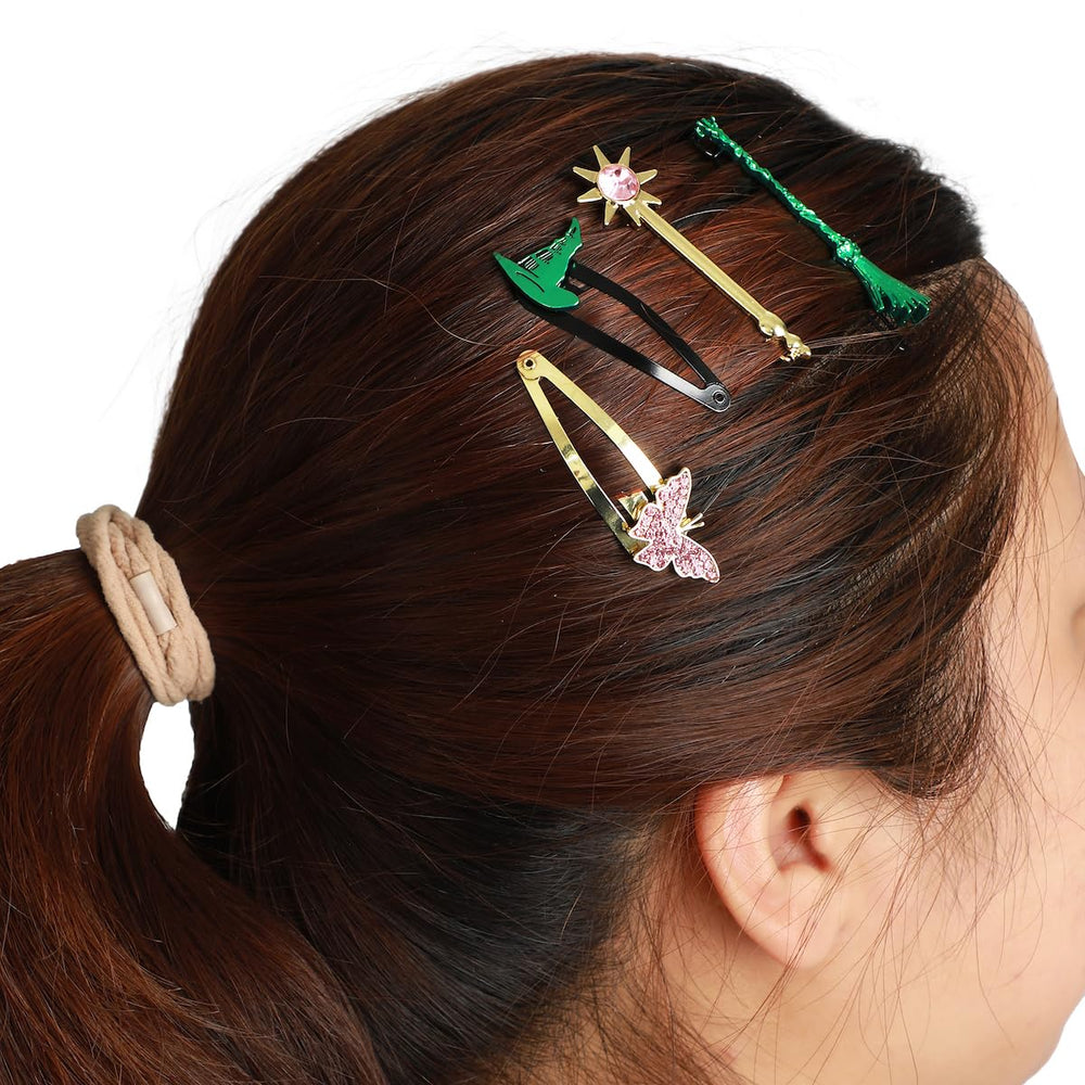 Bioworld Wicked clip chapeau sorcière verte : fixations fiables et style thématique au quotidien.