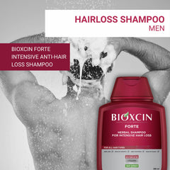 BIOXCIN Shampoing à base de plantes - texture mousse légère pour une utilisation agréable.