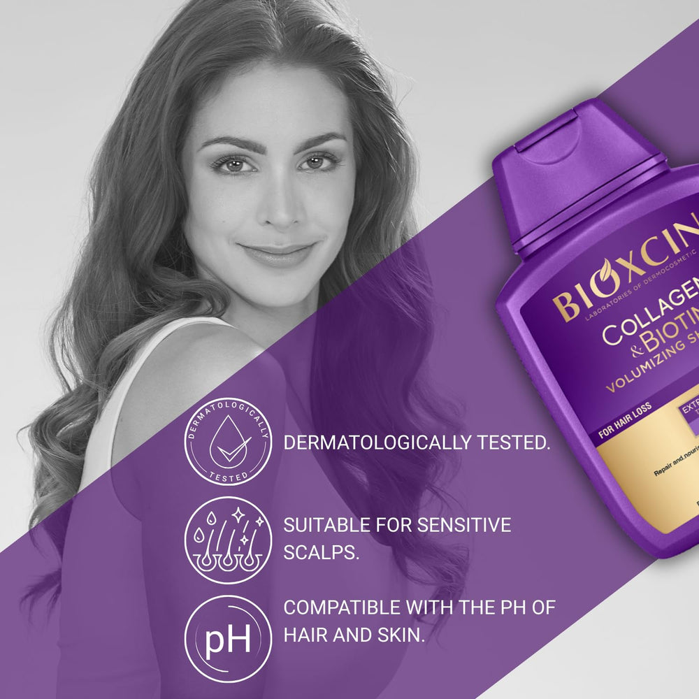 BIOXCIN Volume sur cheveux fins, impression de densité accrue