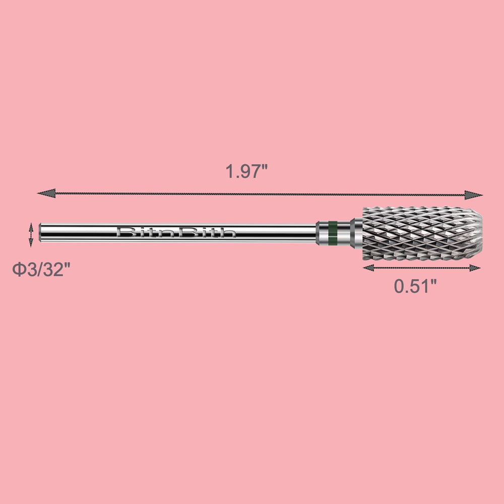 BitnBith mèche barillet poudre dip, finition nette