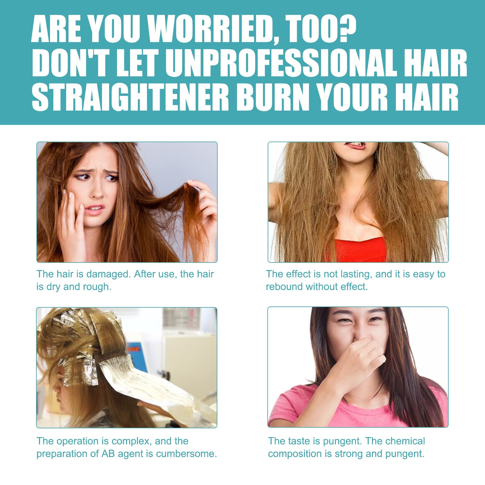 Biuhorey Maigoole — texture crème prête à l'application pour cheveux lisses