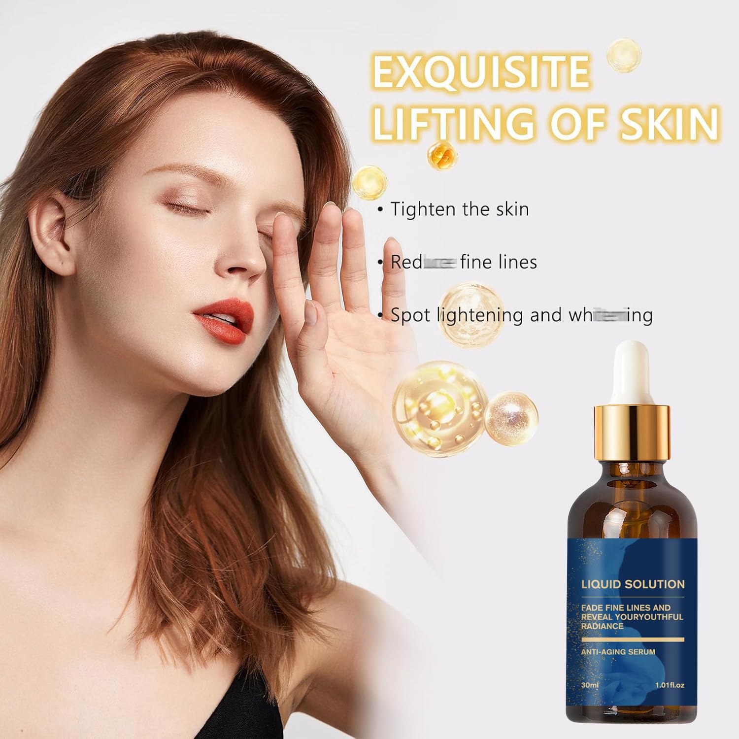 Sérum Olavita nettoyant les pores pour peau plus nette et confortable