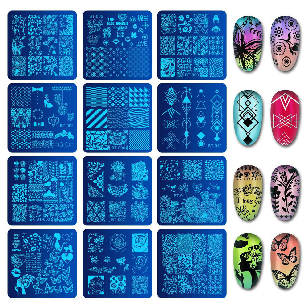 Biutee grattoir stamping, retrait net des motifs