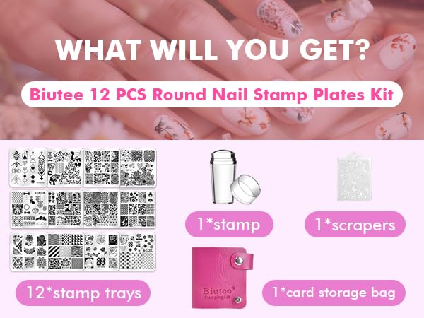 Biutee utilisation facile stamping, pas à pas rapide