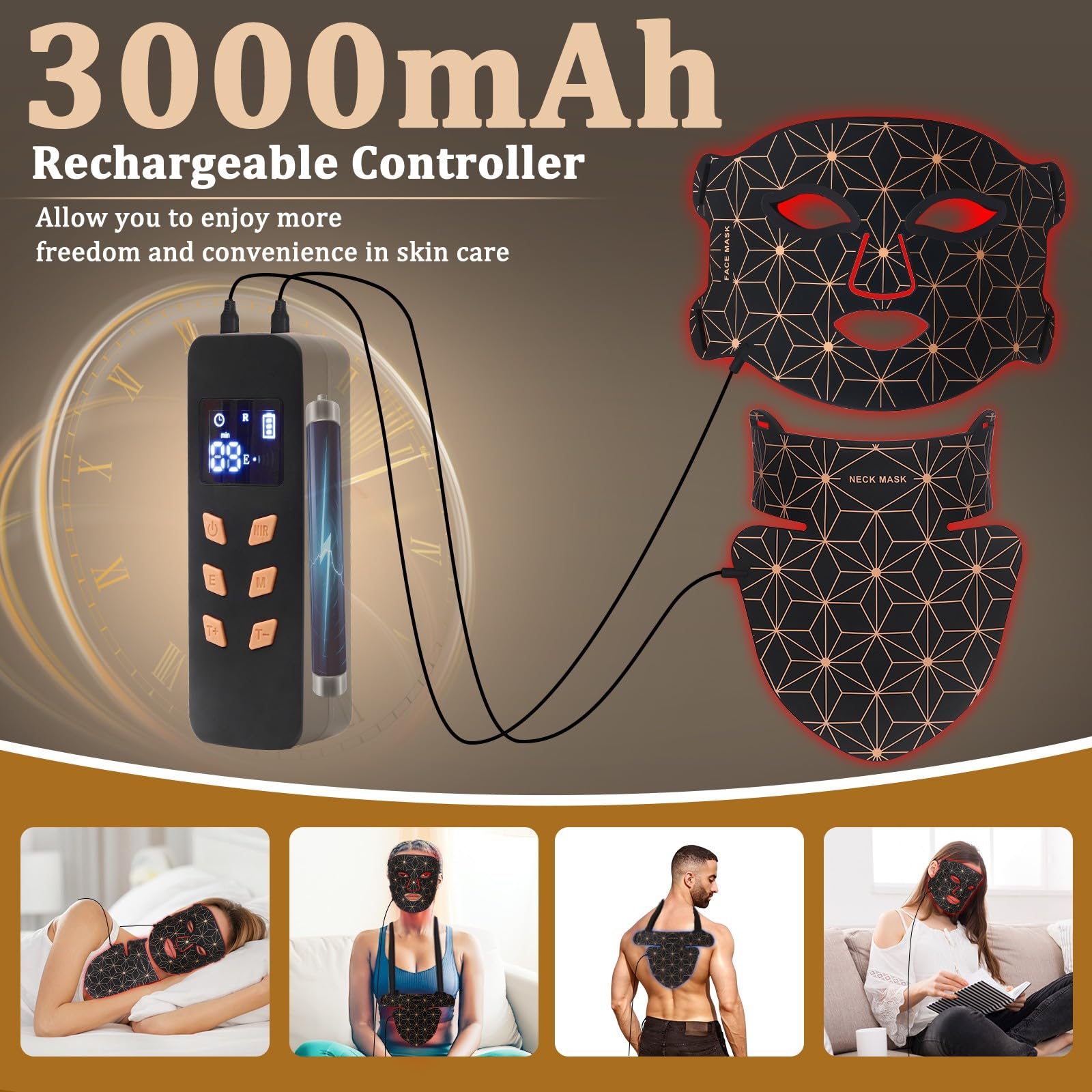 Biufish masque certifié sûr pour usage domestique