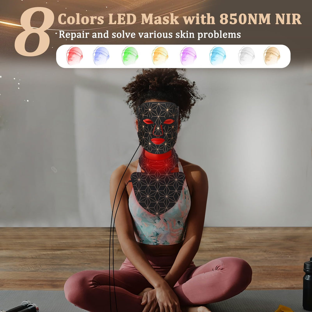 Biufish masque ajustable s’adapte au visage, cou et épaules