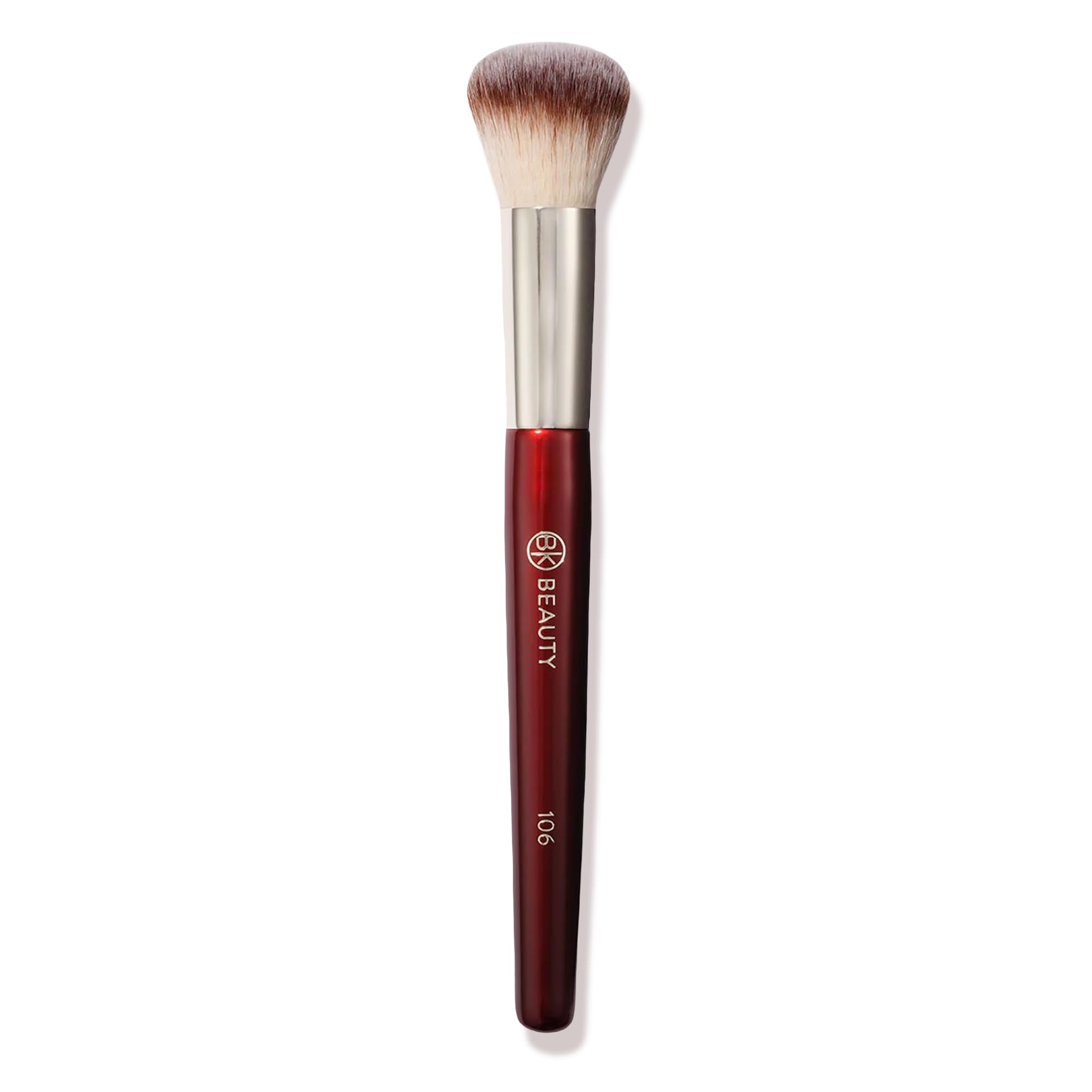 BK BEAUTY 106 pinceau fond de teint, dôme rond dense, pour une application lisse et sans traces.