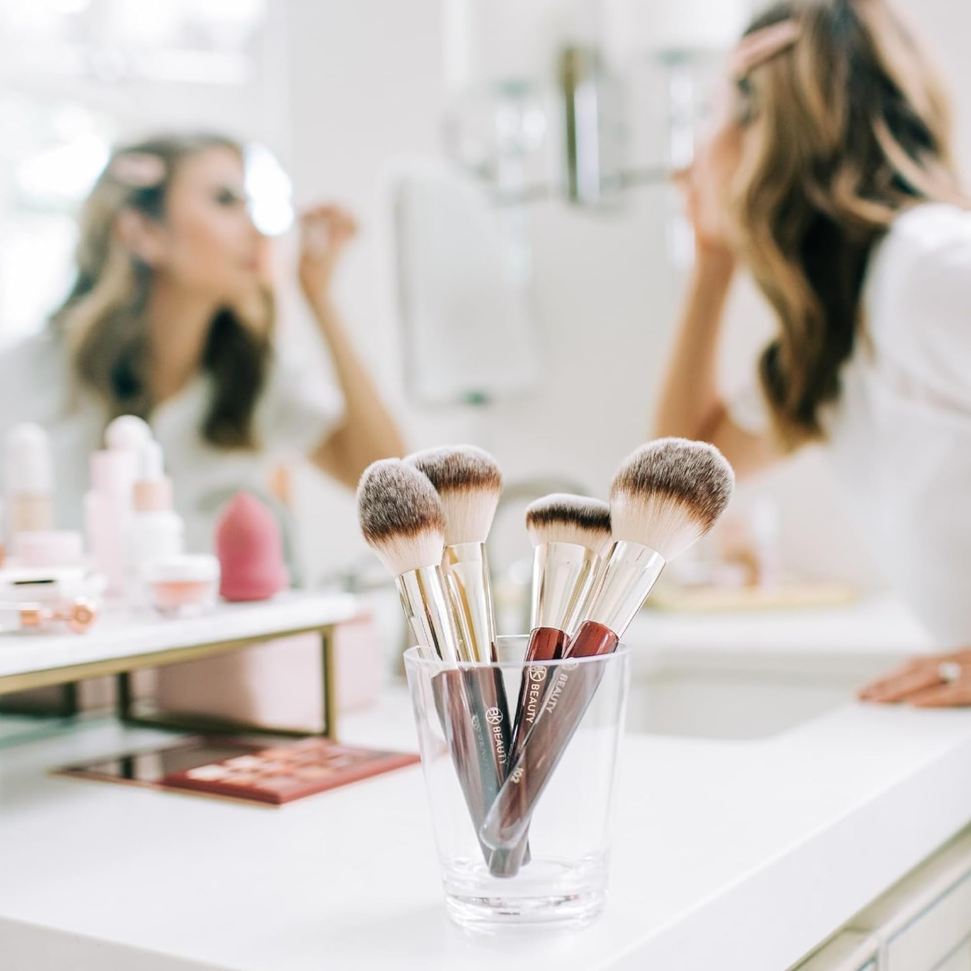 BK BEAUTY brins ultra-doux offrant douceur lors du maquillage