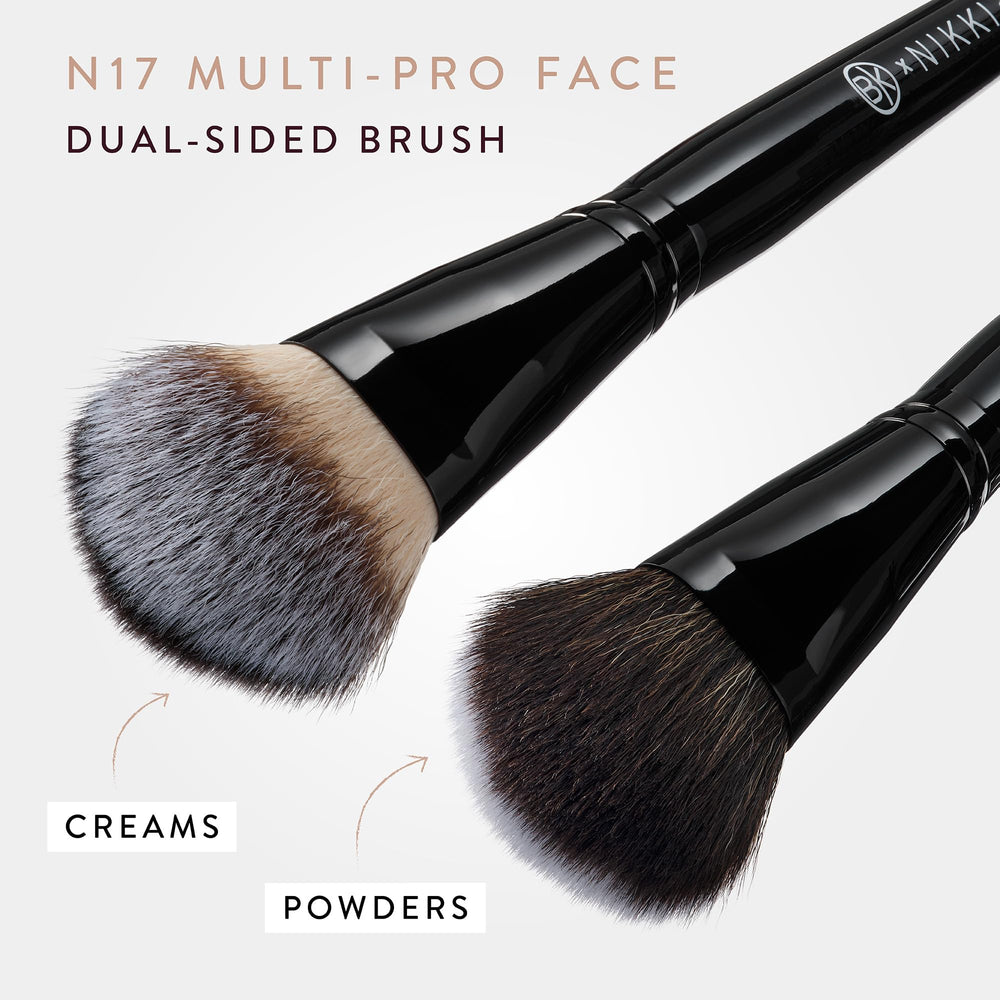 BK BEAUTY Nikki La Rose N17 utilisation polyvalente pour blush et poudre.
