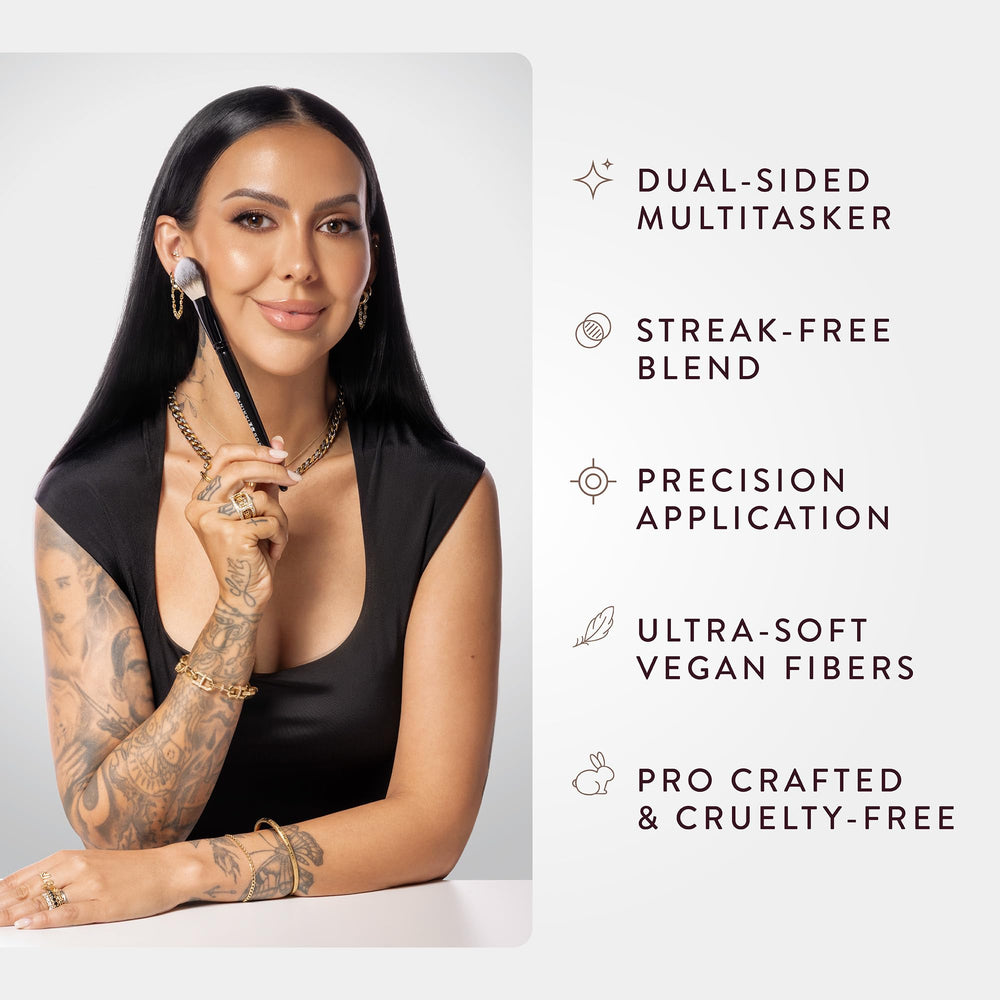 BK BEAUTY Nikki La Rose N17 contour et bronzer avec précision.