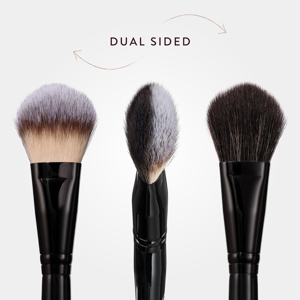 BK BEAUTY Nikki La Rose N17 application légère de poudre.