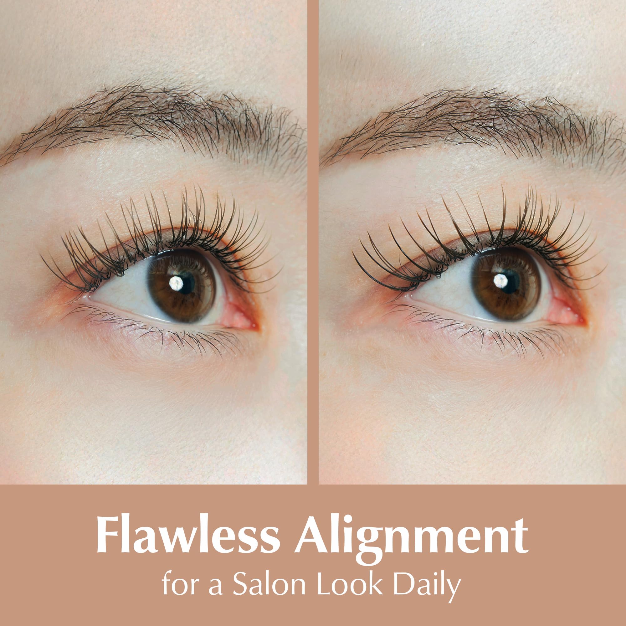 BL Lashes Crystal Drop, alignement des cils pour un look soigné