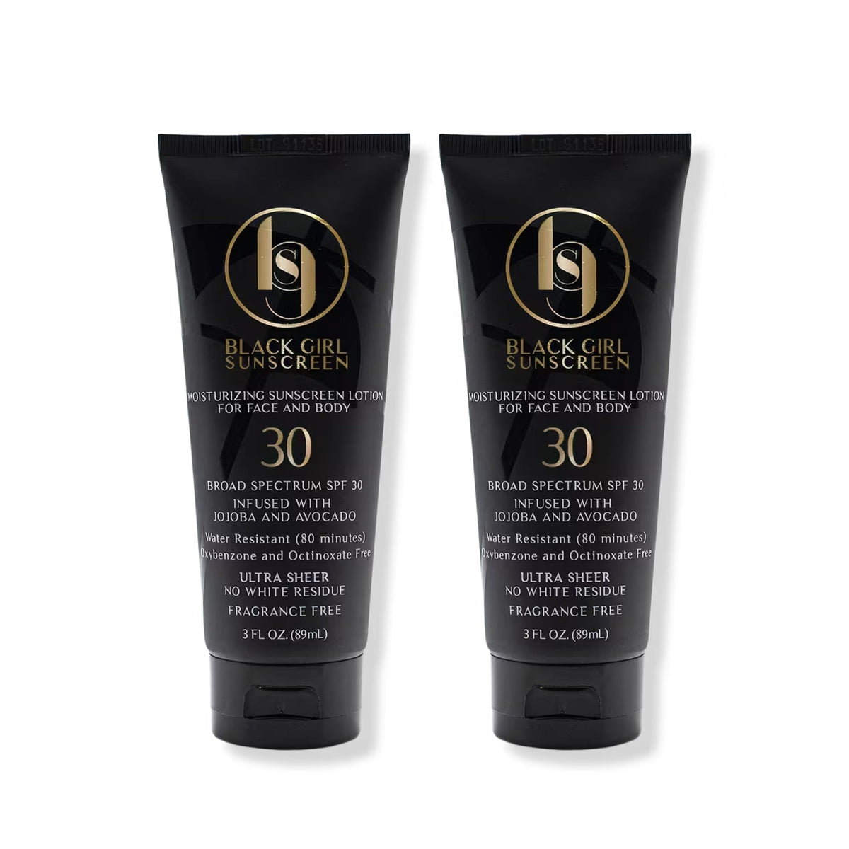 BLACK GIRL SUNSCREEN – protection solaire légère pour le visage et le corps, SPF 30, sans traces blanches.