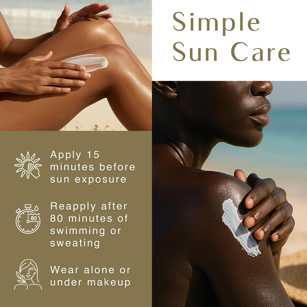BLACK GIRL SUNSCREEN sans parabènes et parfum pour peau respectée