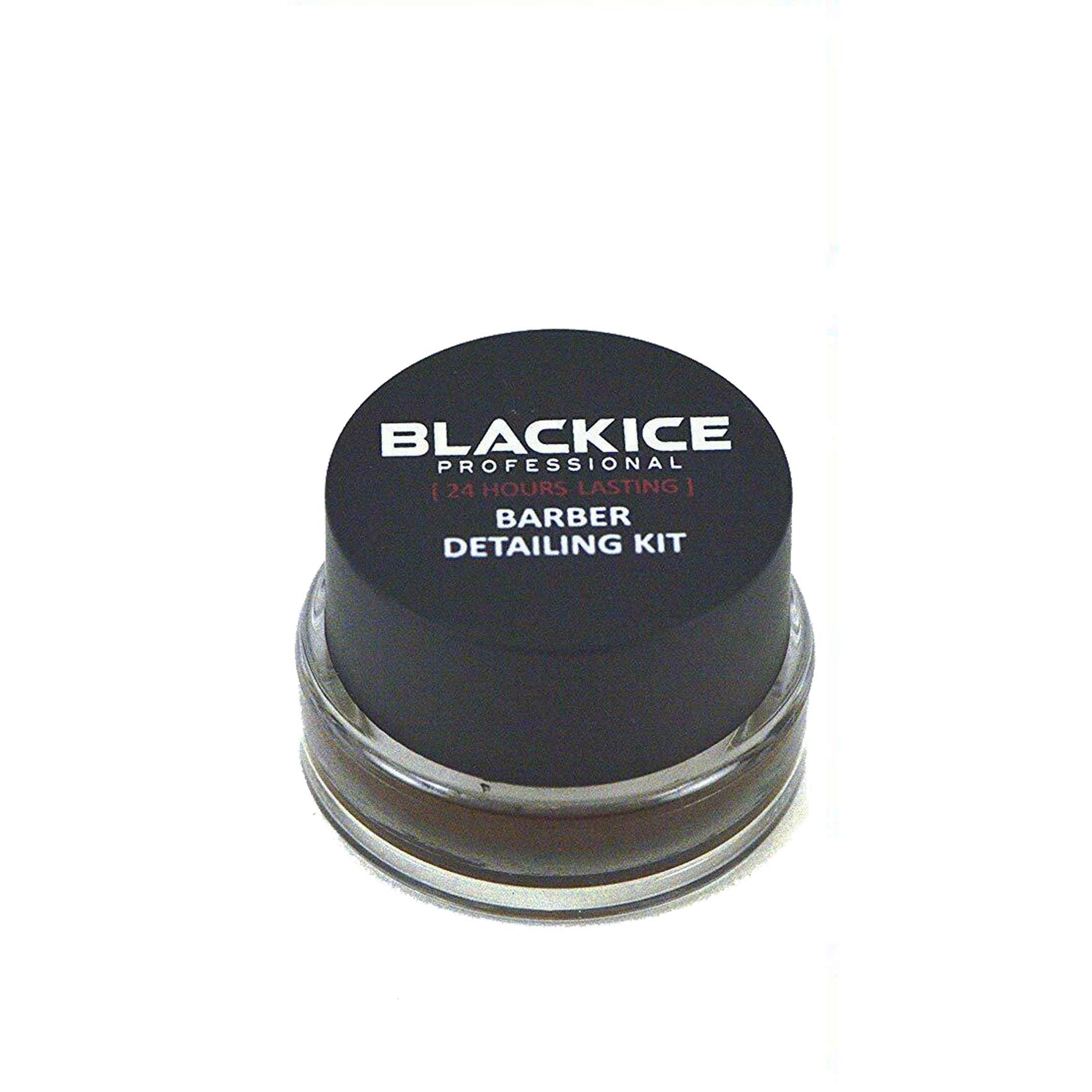 Outils ergonomiques Black Ice Barber Detailing Kit, prise en main confortable.