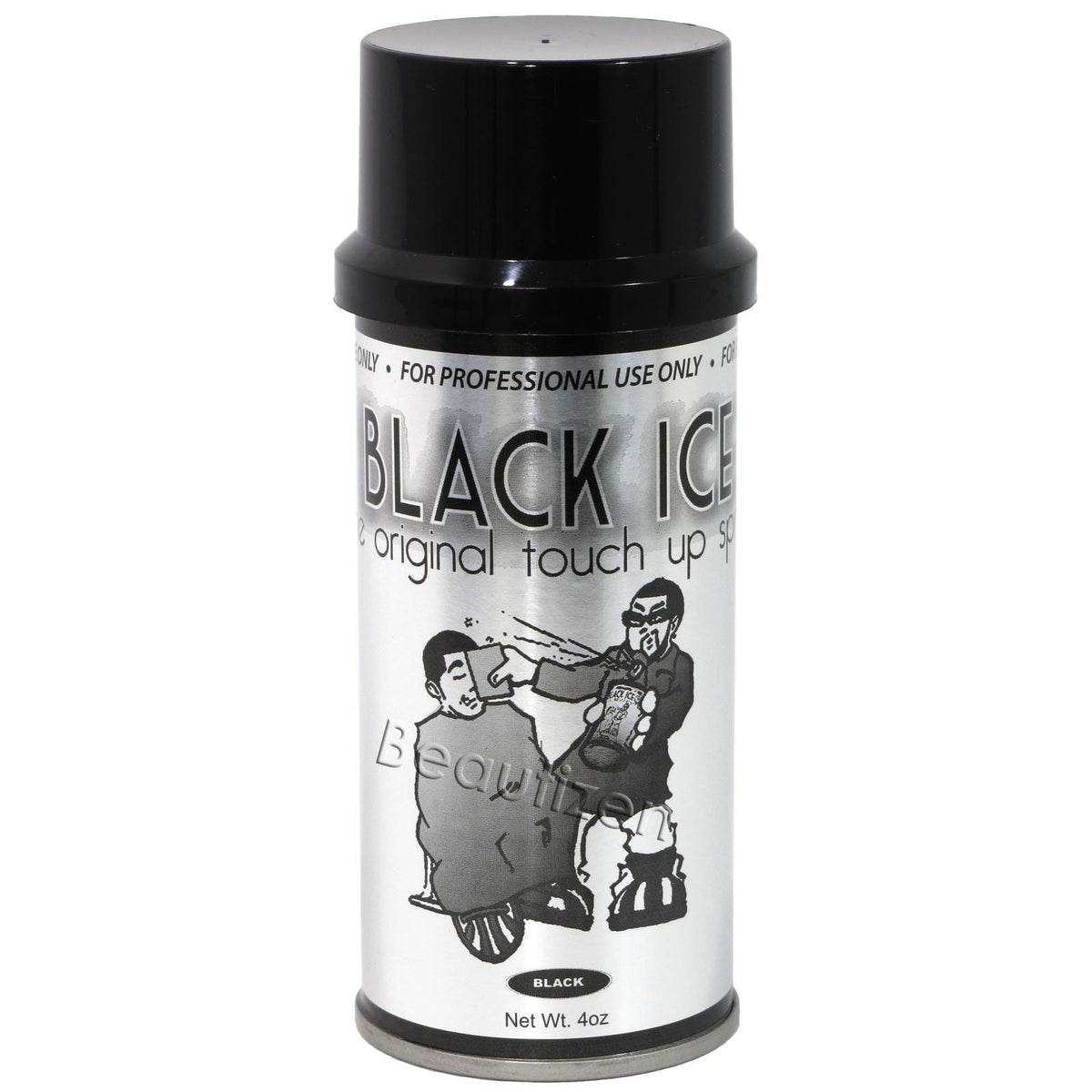 Black Ice Retouche Originale, bouteille 4 oz, retouches précises.