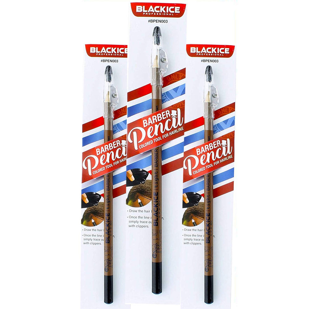 Black Ice Stylo-Barbier Spray emballage: emballage triple pratique