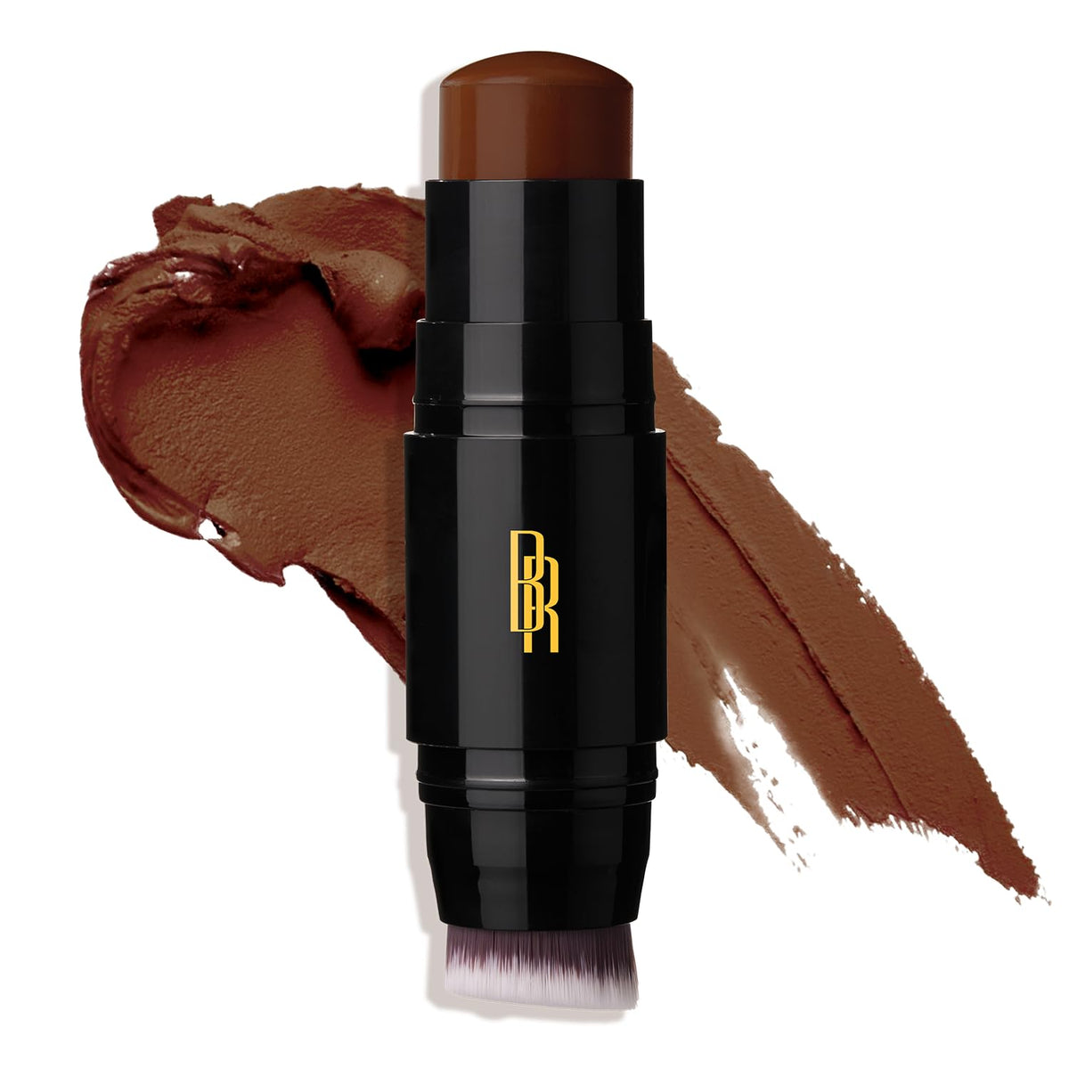 Black Radiance bâton teint couleur parfaite avec pinceau doux pour une application précise.