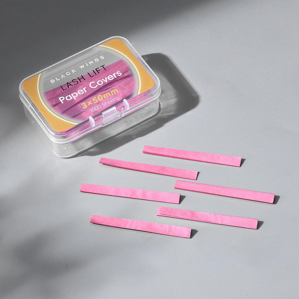 Etui transparent Black Wings pour ranger les accessoires en sécurité